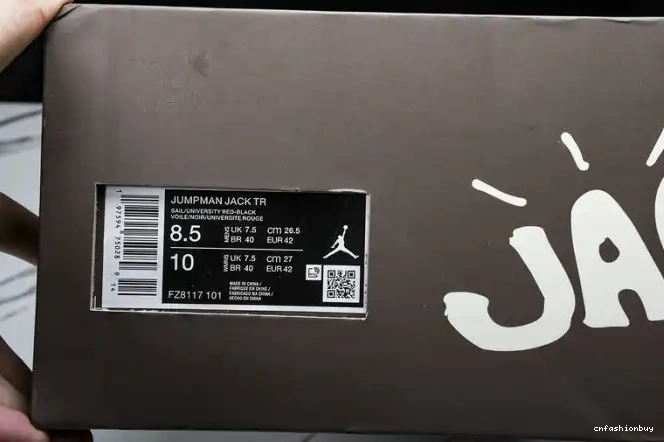 Travis Red Jack TR University x FZ8117-101 Jordan Jumpman Scott 0602